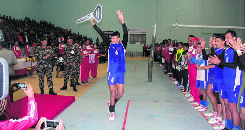 Army defends CoAS volleyball title